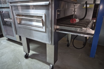 Afbeelding van Pizza lopende band oven Zesto