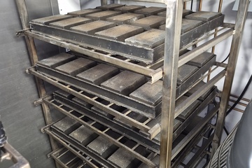 Afbeelding van Broodwagen 60/80 met 8 rekken tbv 96 broden