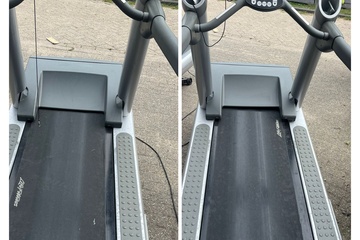 Afbeelding van 2 x Life Fitness loopband