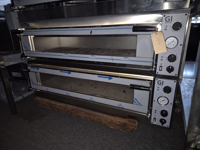 Dubbele pizza oven 400v