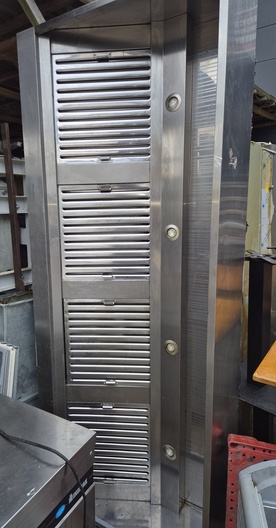 rvs afzuigkap boxmodel 250 cm