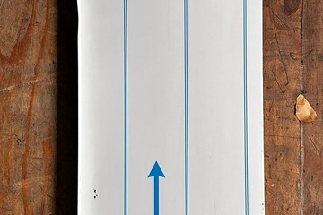 Afbeelding van wandschap afmetingen: 1500x400x30