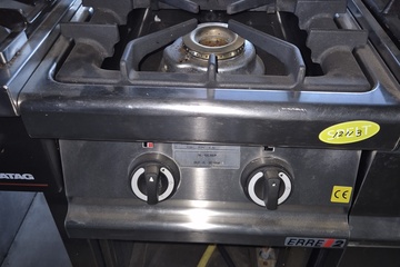 Afbeelding van gasfornuis 2 pits ERRE2 op kast