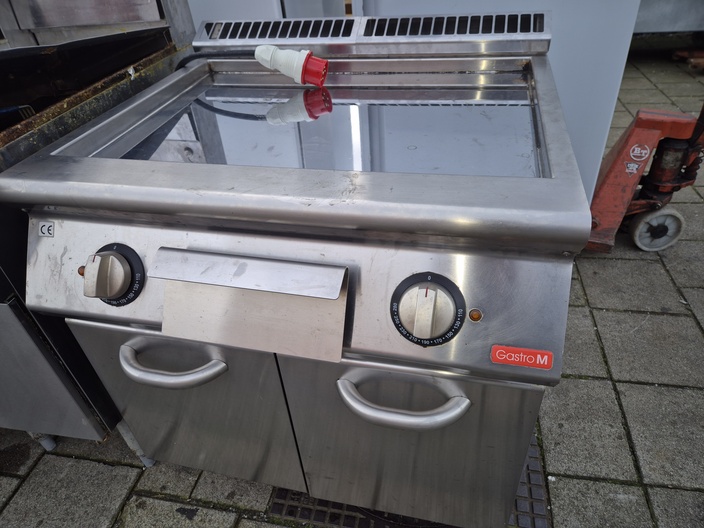 Spiegelbakplaat op kast elektrisch