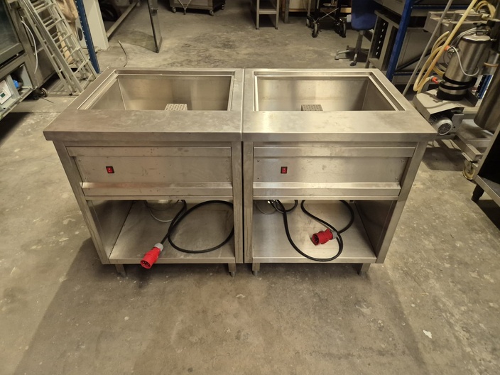 Bain marie 2x 400v