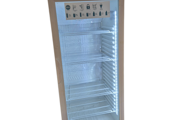 Afbeelding van koelkast glasdeur