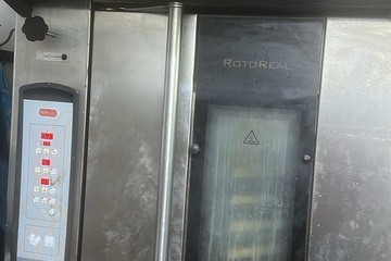 Afbeelding van Real forni rotatieoven Gas  Met gasbrander