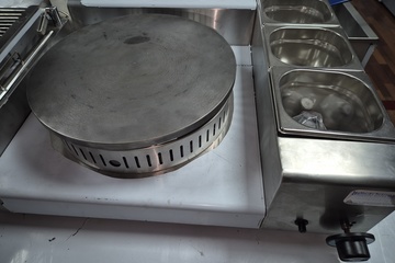Afbeelding van Gas pannenkoekmachine nieuw