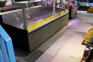 Afbeelding van Koelvitrine met motor 255 cm