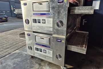 Afbeelding van Dubbele DMP lopende band gas pizza ovens