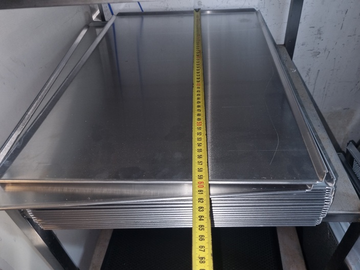Nieuwe bakplaten 6040 vlak 40 stuks