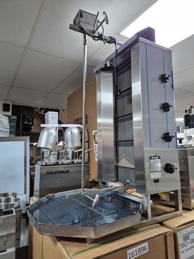 Potos nieuwe Dönergrill gas