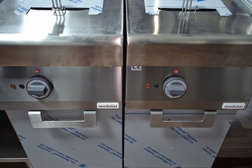 Afbeelding van 2 x nieuwe frituur Modular elektrisch 380v