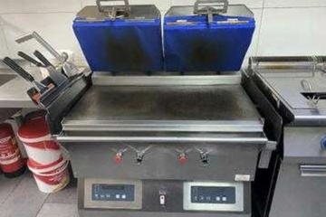 Afbeelding van Garland hamburger clam grill