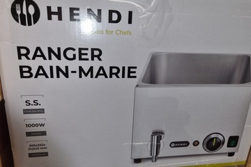 Afbeelding van nieuwe bain-marie met aftapkraan