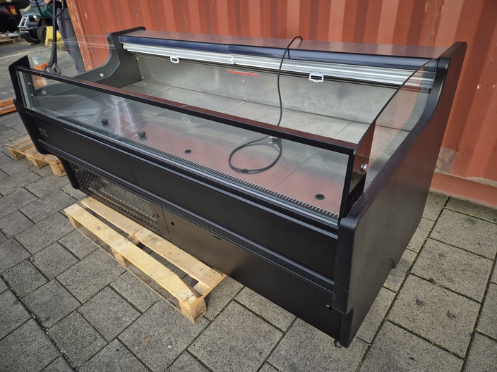 Koelvitrine zwart