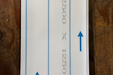 Afbeelding van wandschap afmetingen: 800x400x30