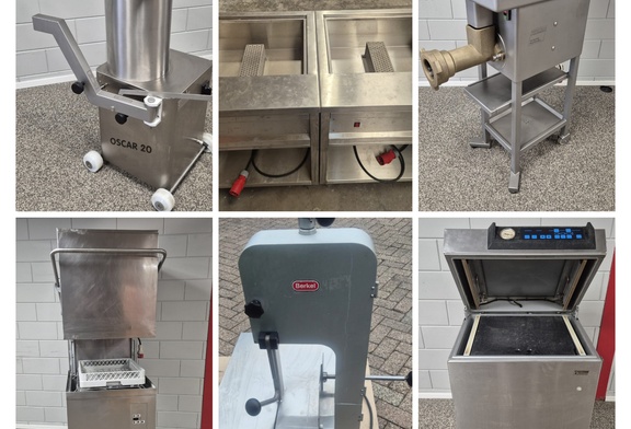 Afbeelding van Veiling machines voedingsindustrie slagerij catering equipment Nunspeet