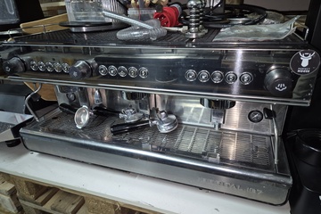 Afbeelding van Ibertal espressomachine met koffiemolen