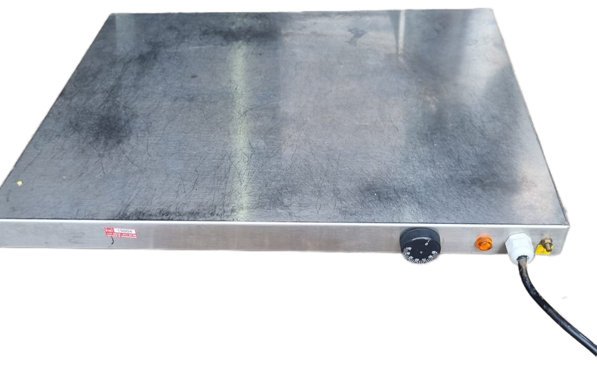 Rocam Vulcano RVS warmhoudplaat