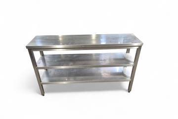 Afbeelding van rvs werktafel